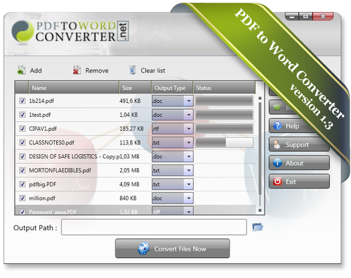 Pdf To Word Converter software, free download